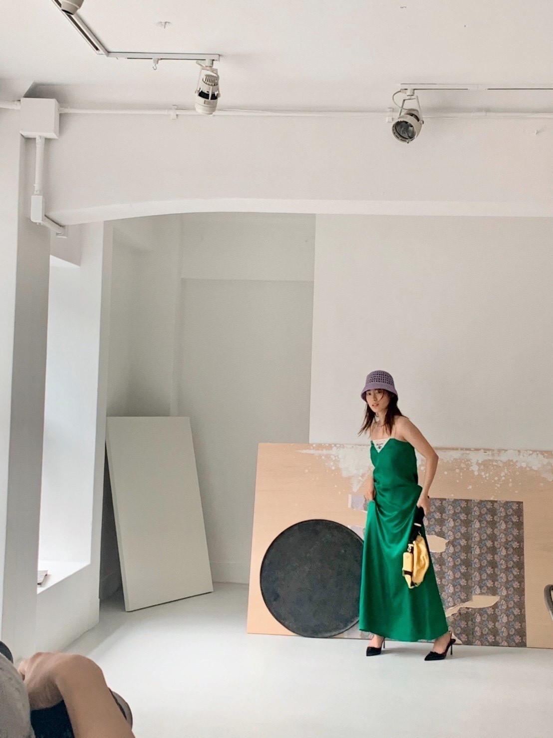 サテンドレス👗