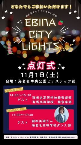 海老名点灯式✨